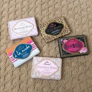 Too Faces makeup pallets bundle of 5